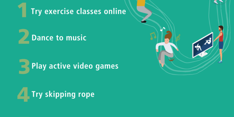 5 physical activities proposed- Be active at home during #COVID19 ...