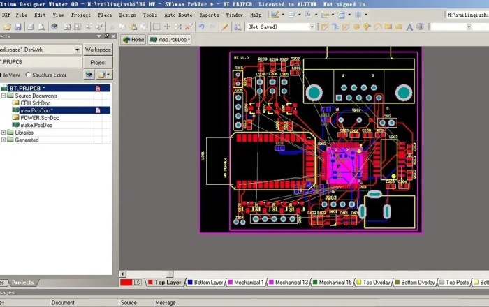 Auto Place And Route With Altium Designer | Reversepcb